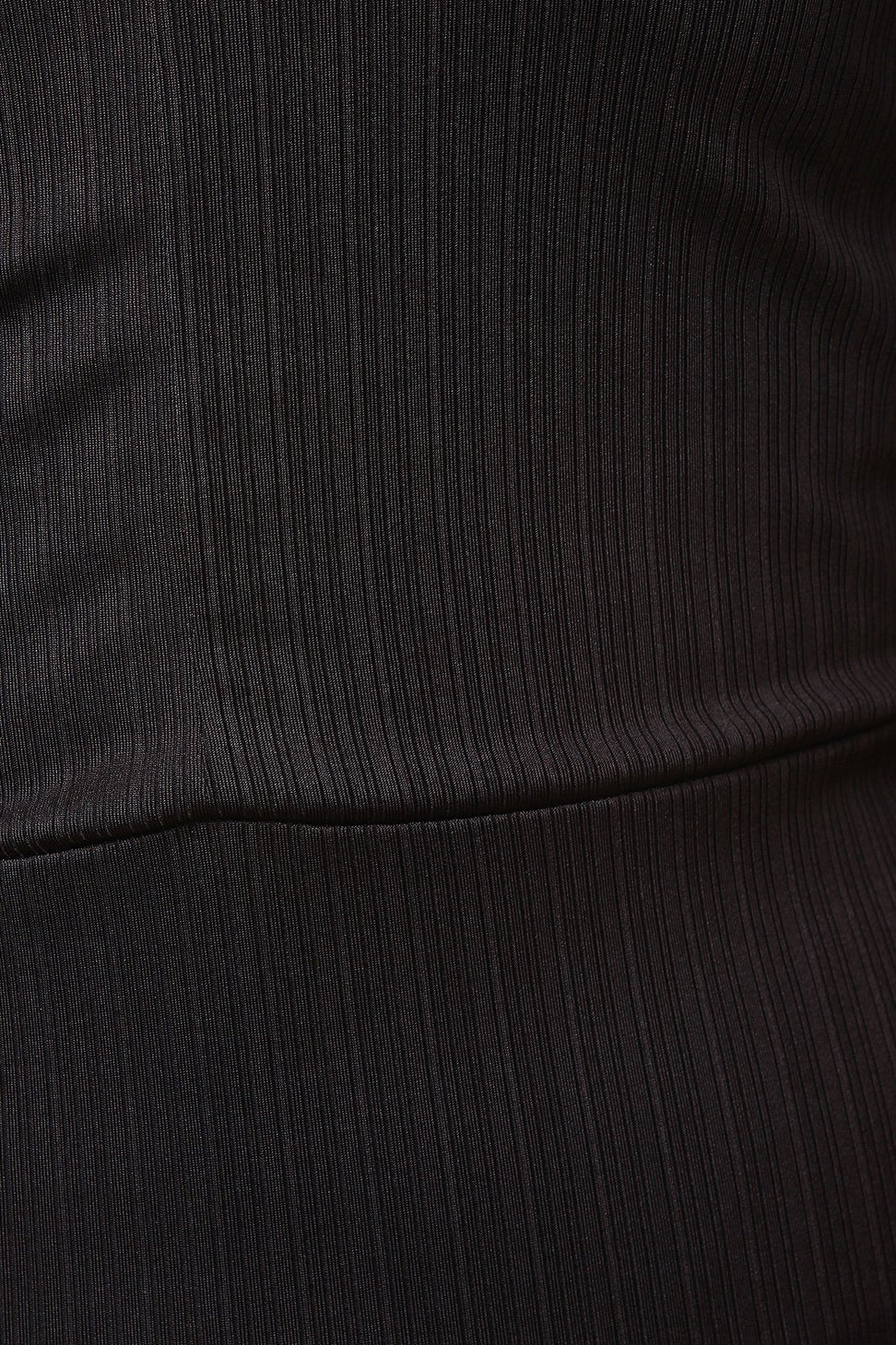 Split Long Sleeve Deep V Collared Dress