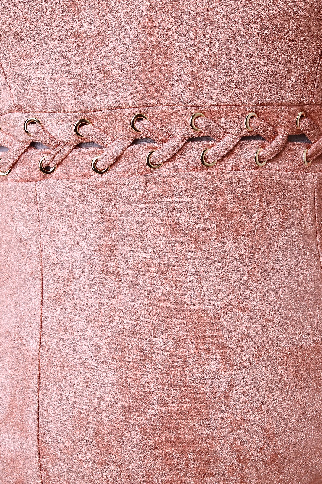 Laced At The Waist Long Sleeve Dress