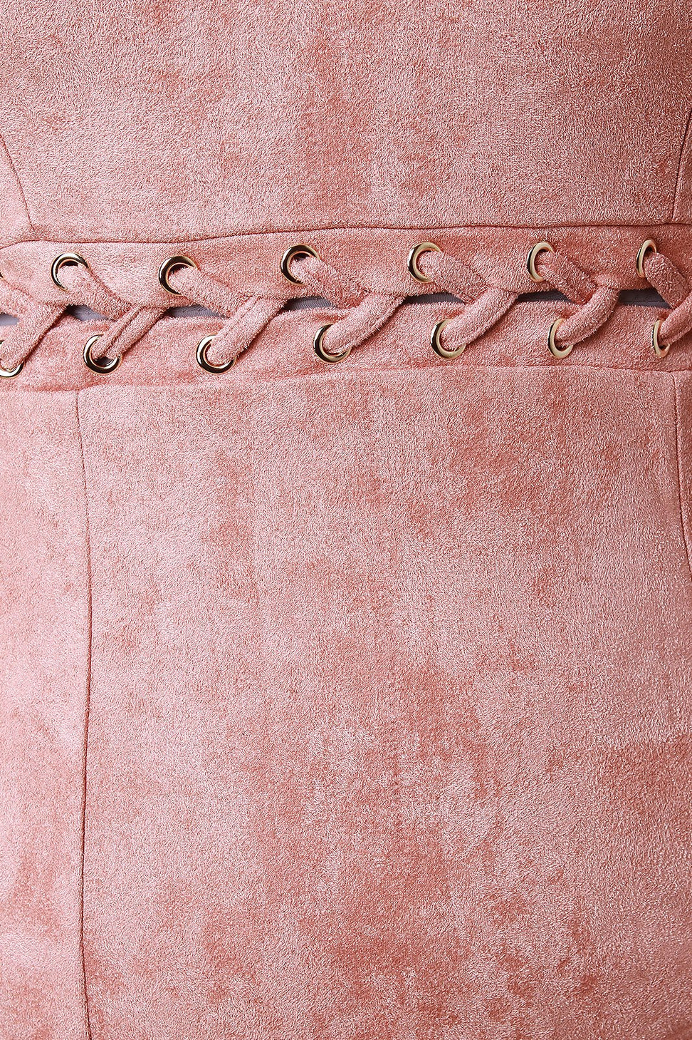 Laced At The Waist Long Sleeve Dress