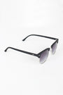 Semi-Rimless Wayfarer Design Sunglasses