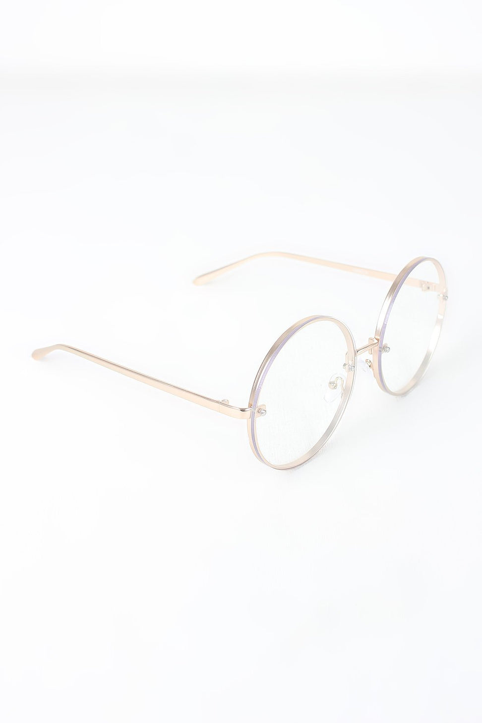Circular Metal Frame Sunglasses