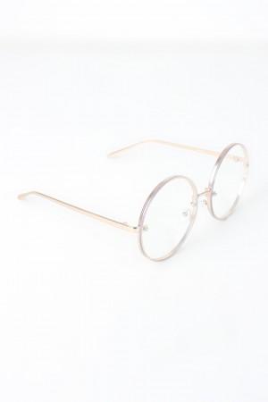 Circular Metal Frame Sunglasses