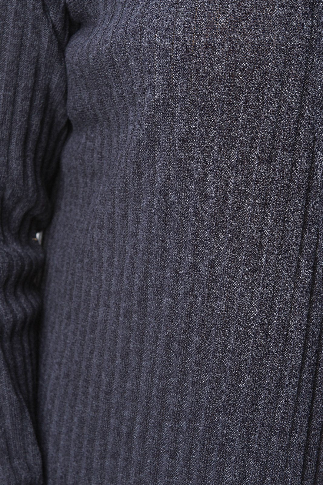 Ribbed Longline Long Sleeves Cardigan