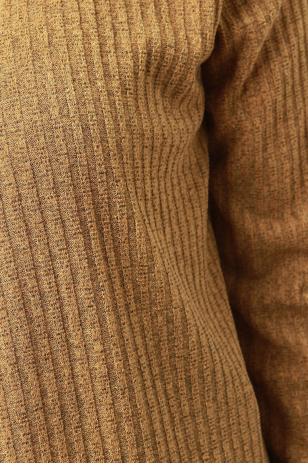 Ribbed Longline Long Sleeves Cardigan