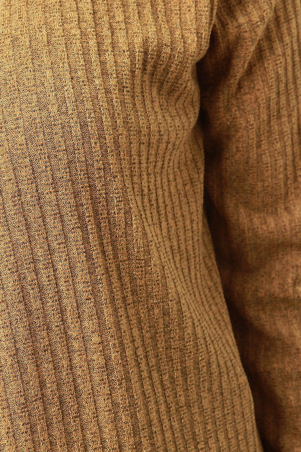 Ribbed Longline Long Sleeves Cardigan