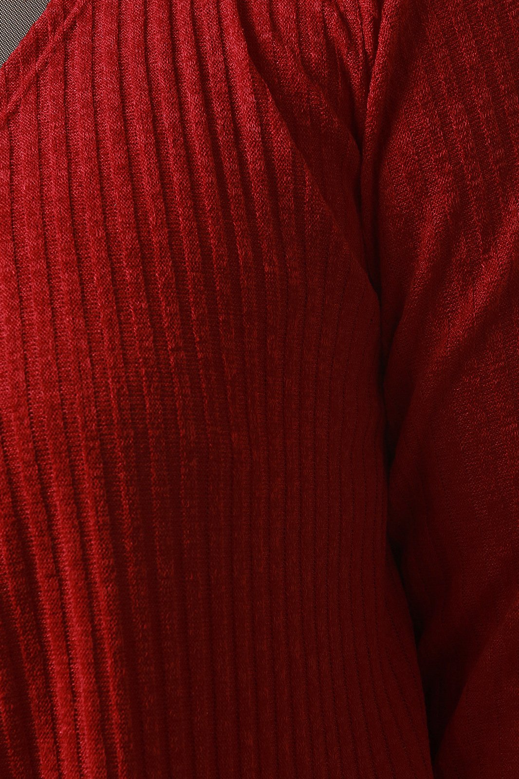 Ribbed Longline Long Sleeves Cardigan