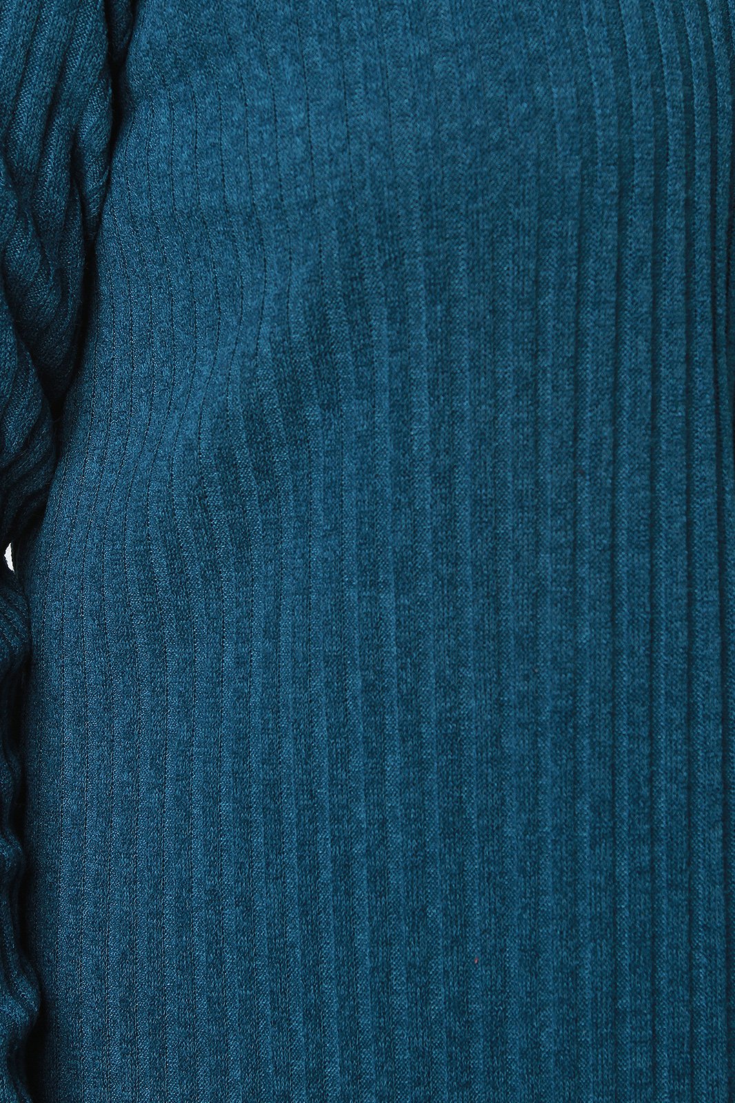 Ribbed Longline Long Sleeves Cardigan