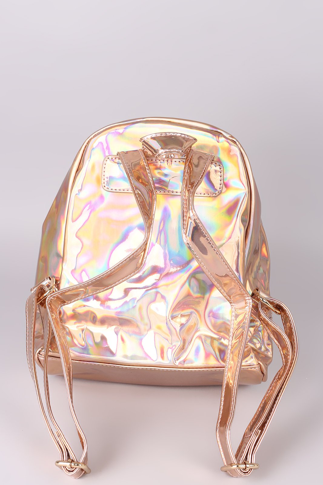 Mini Retro Holographic Backpack