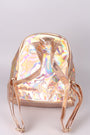 Mini Retro Holographic Backpack