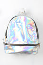Mini Retro Holographic Backpack