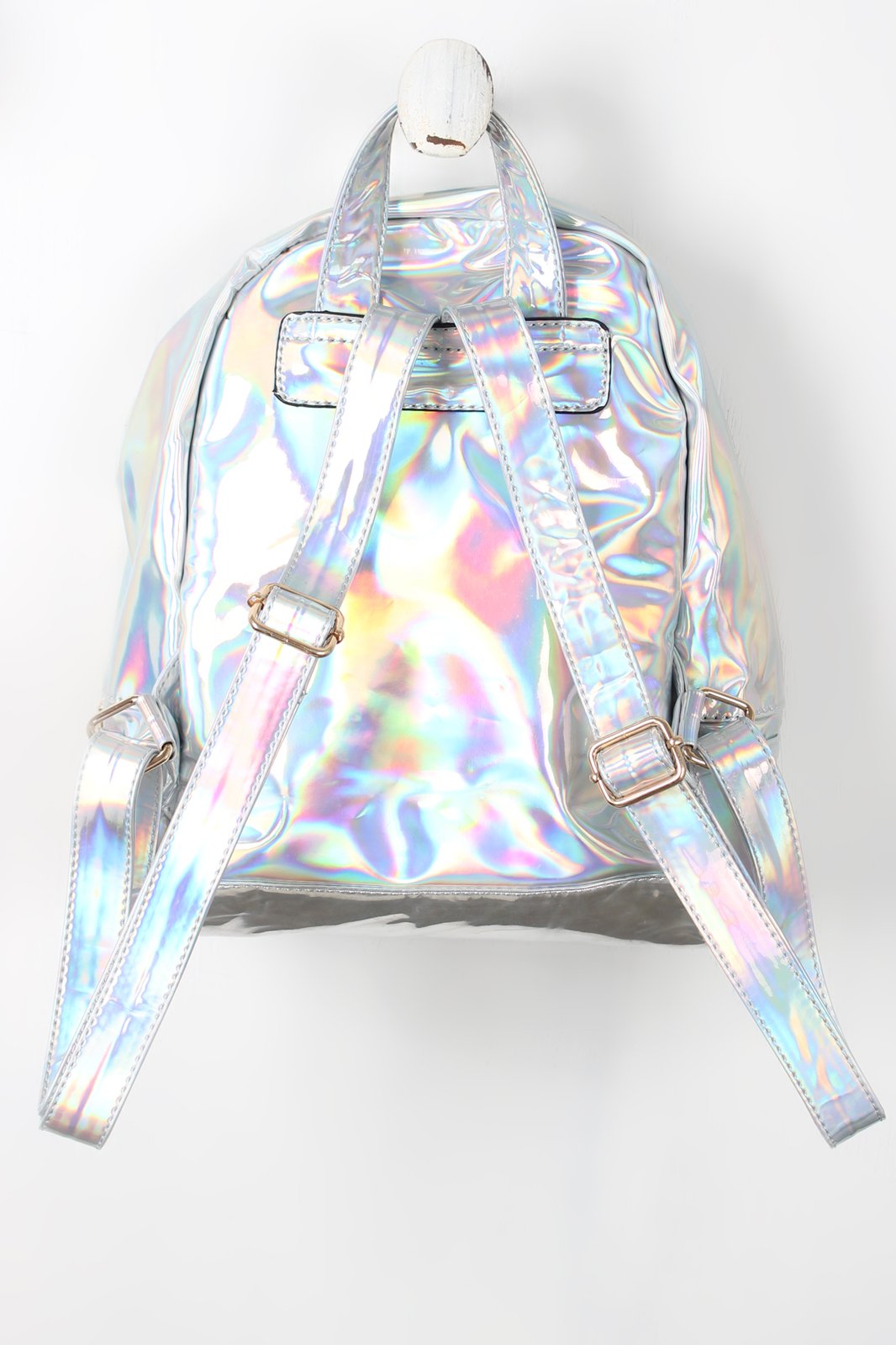 Mini Retro Holographic Backpack