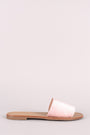 Breckelle Soft Velvet Wide Band Slide Sandal