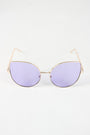 Wire Framed Cat Eye Sunglasses