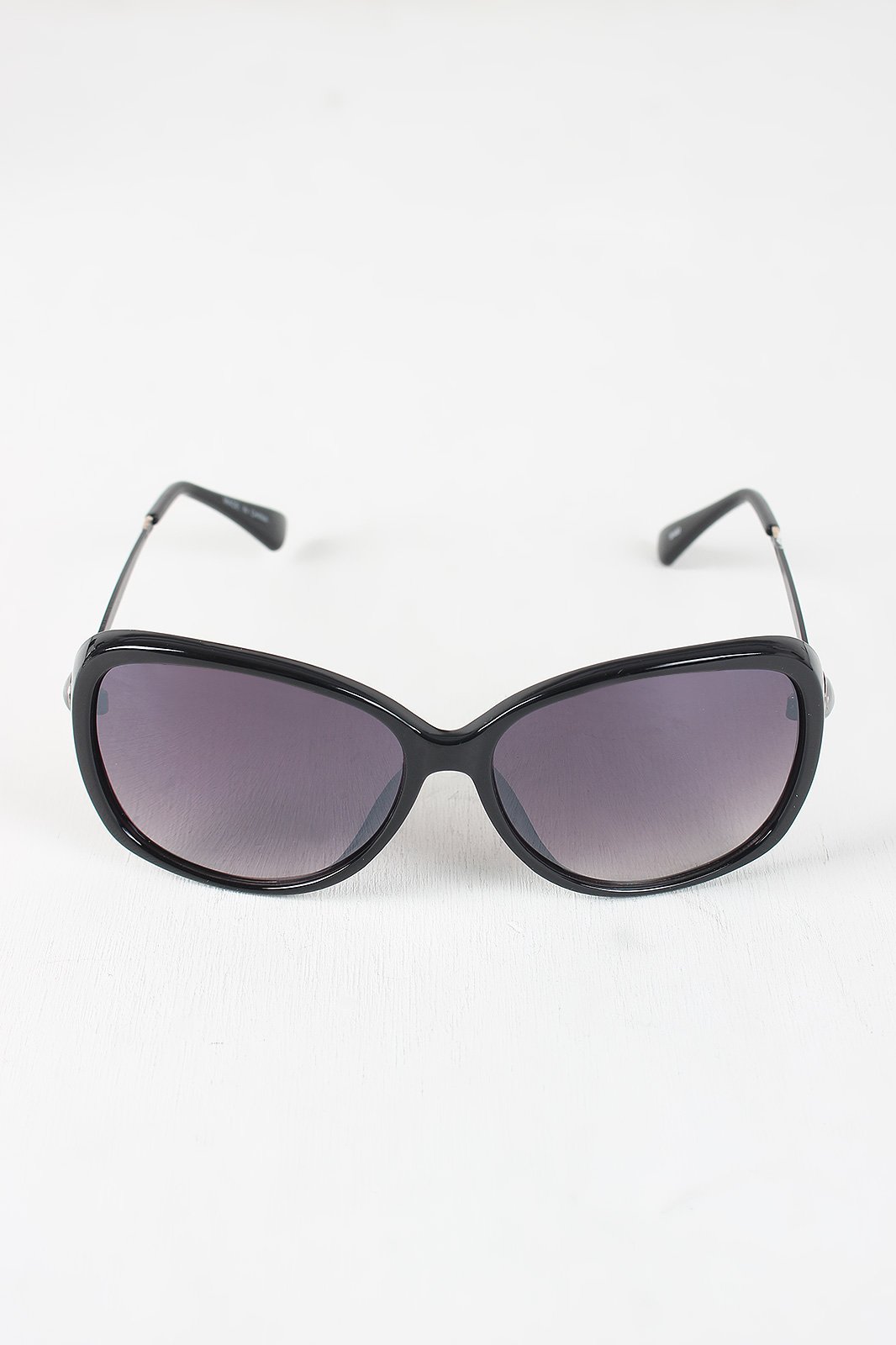 Semi-Round Lens Silhouette Sunglasses
