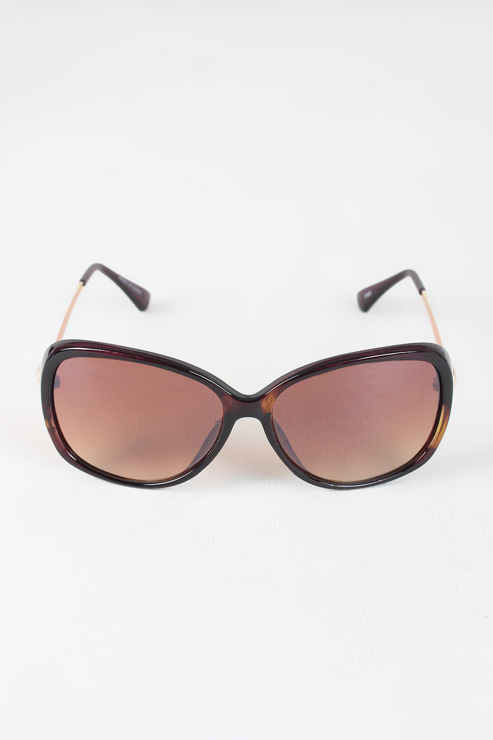 Semi-Round Lens Silhouette Sunglasses