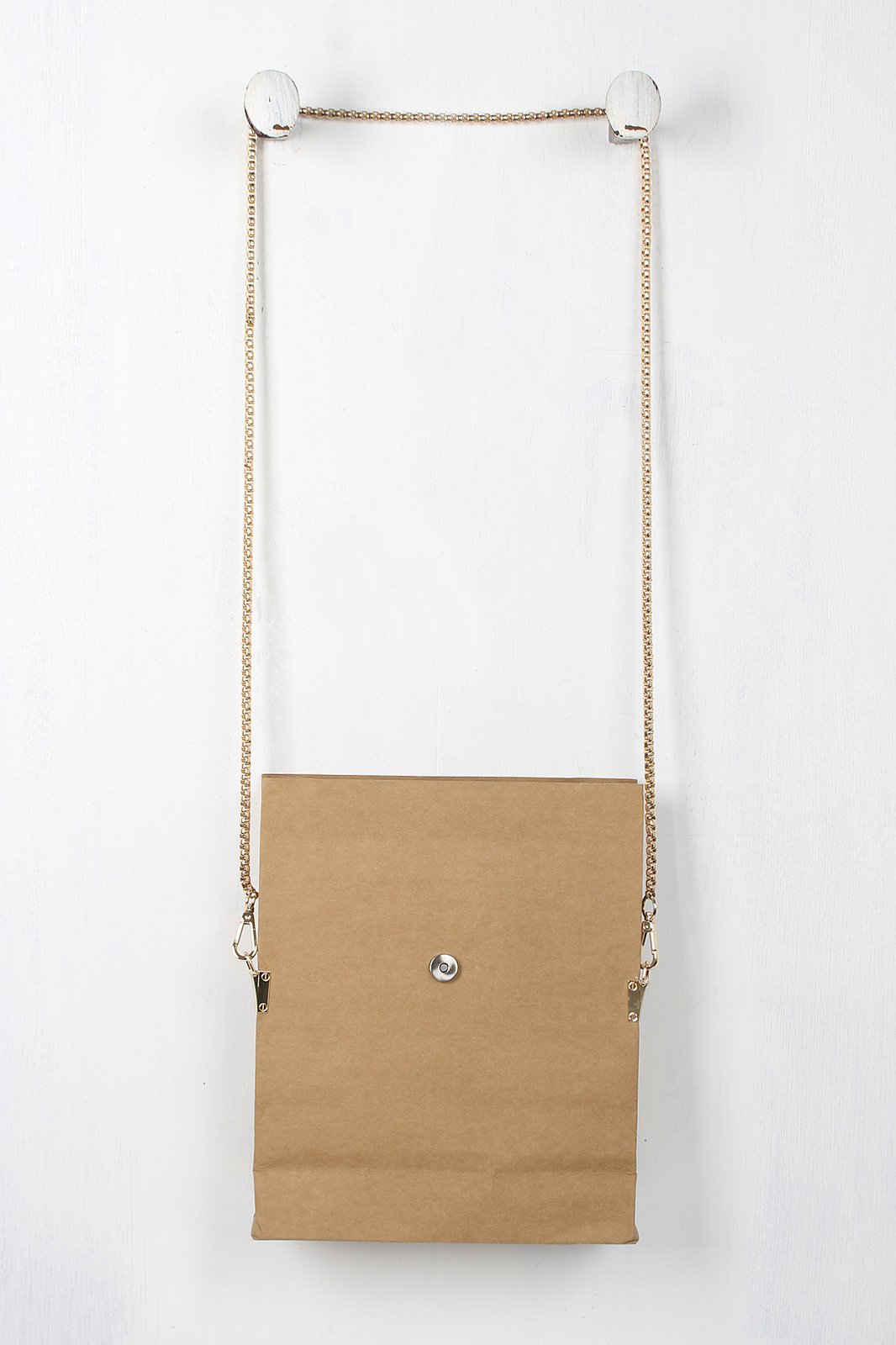 Paper Design Stud Detailed Bag