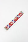 Beaded Pattern Band Cuff Bracelet