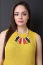 Natural Bars And Beads Statement Necklace - NoveltyOne
