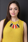 Natural Bars And Beads Statement Necklace - NoveltyOne