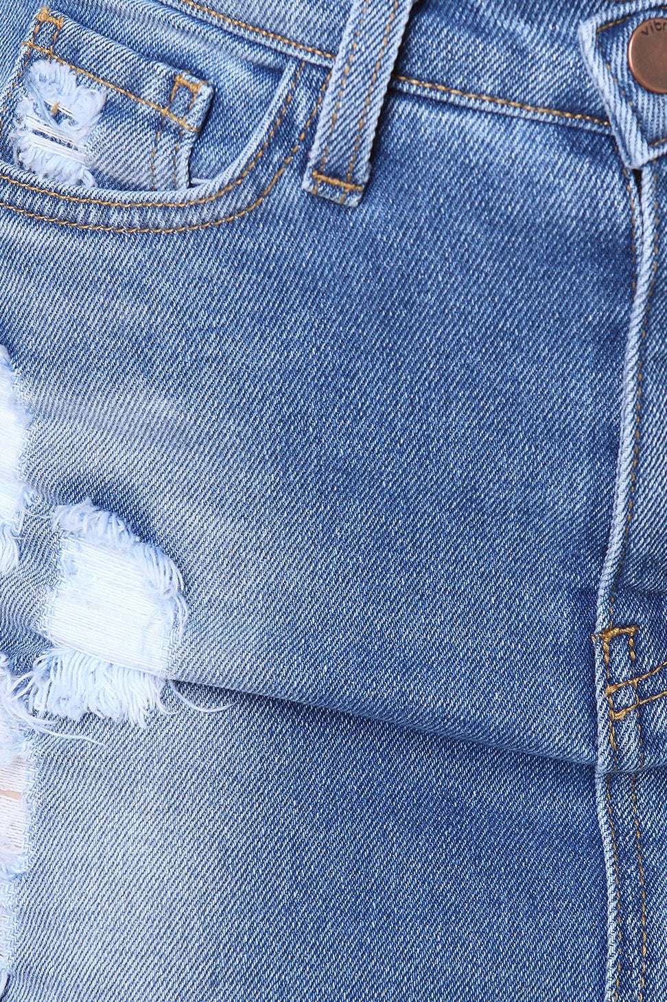 Diagonal Hem Denim Jean Skirt - NoveltyOne