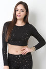 Distress Holes Crop Top - NoveltyOne