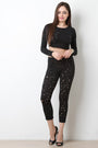Distress Holes Leggings - NoveltyOne