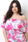 Tie Dye Flutter Bardot Top