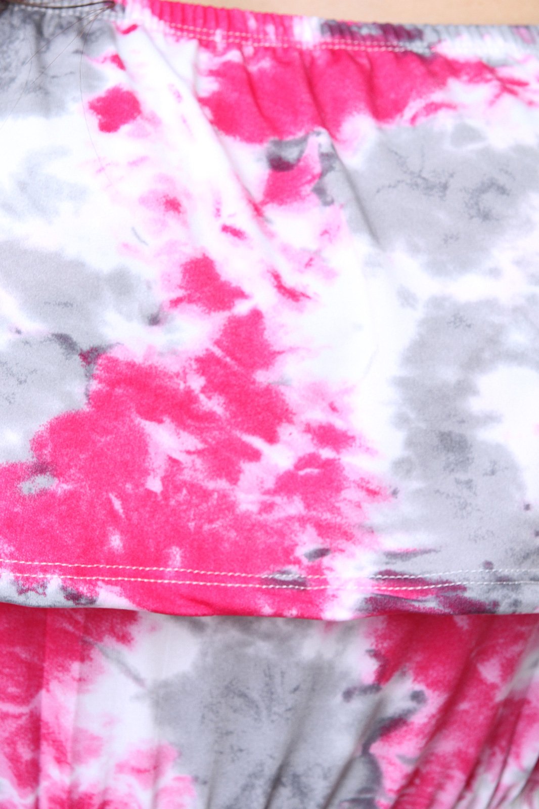 Tie Dye Flutter Bardot Top