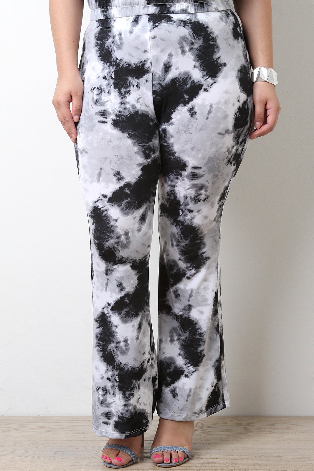 Tie Dye Flare Pants