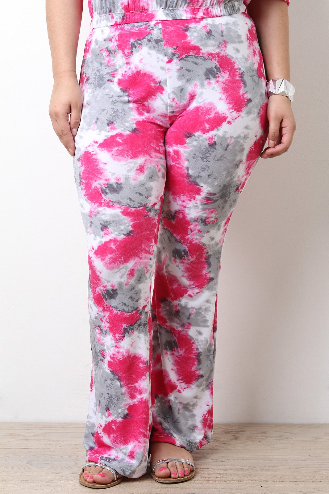 Tie Dye Flare Pants