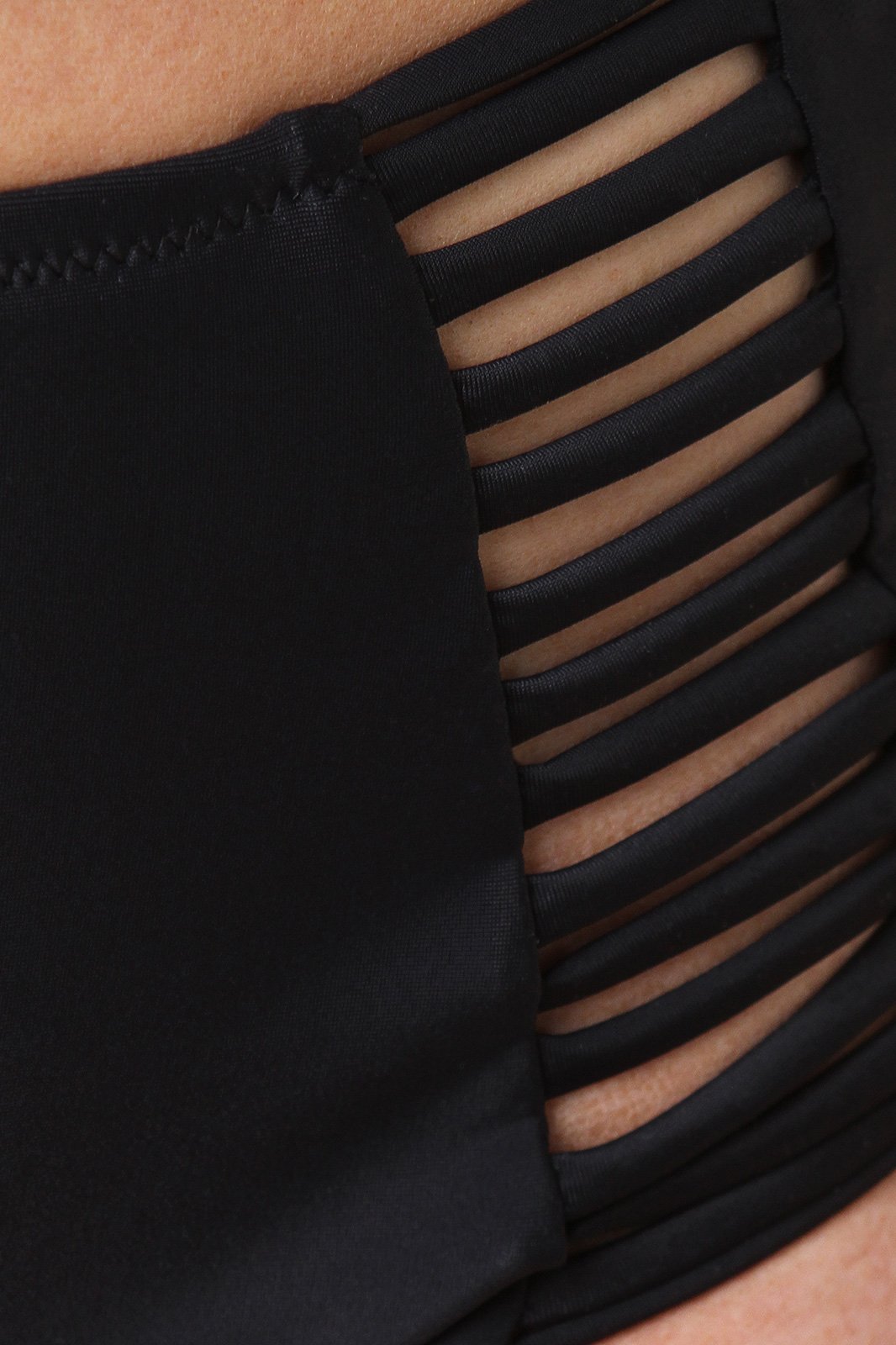 Fringe Halter Tie High Waist Bikini Set - NoveltyOne