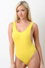 Scoop Back Sleeveless Bodysuit