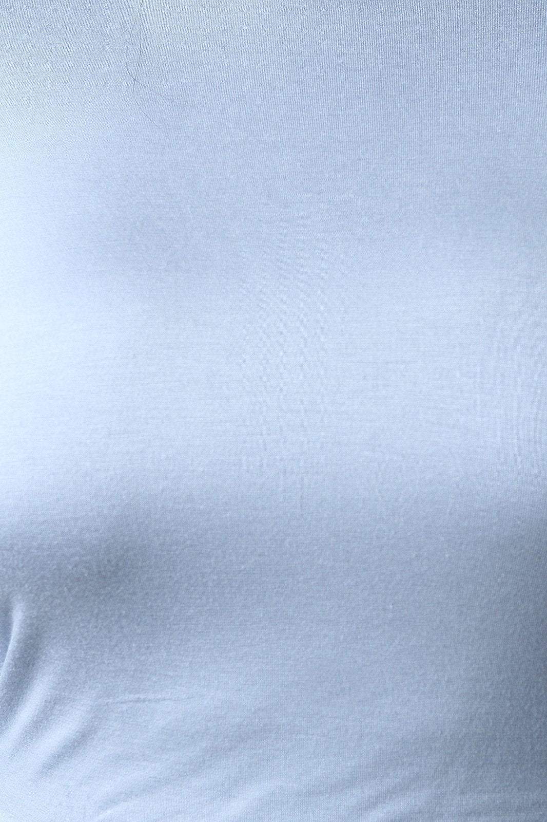 Stretchy Knit Mock Neck Crop Top