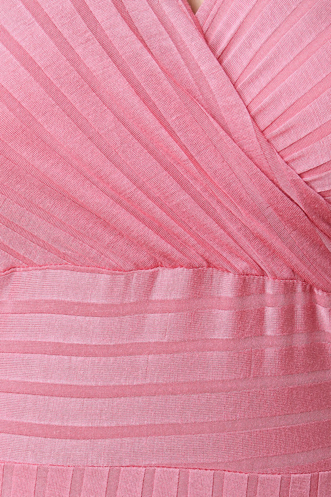 Mock Neck Cutout Ribbed Knit Dress - NoveltyOne