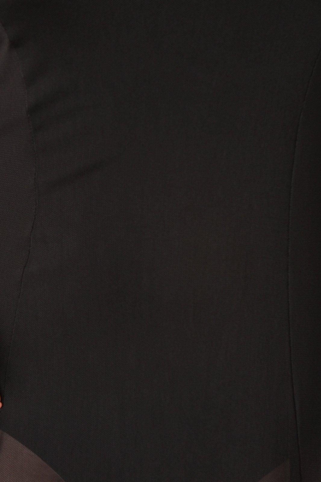 Strapless Tube Bodysuit Mesh Maxi Dress