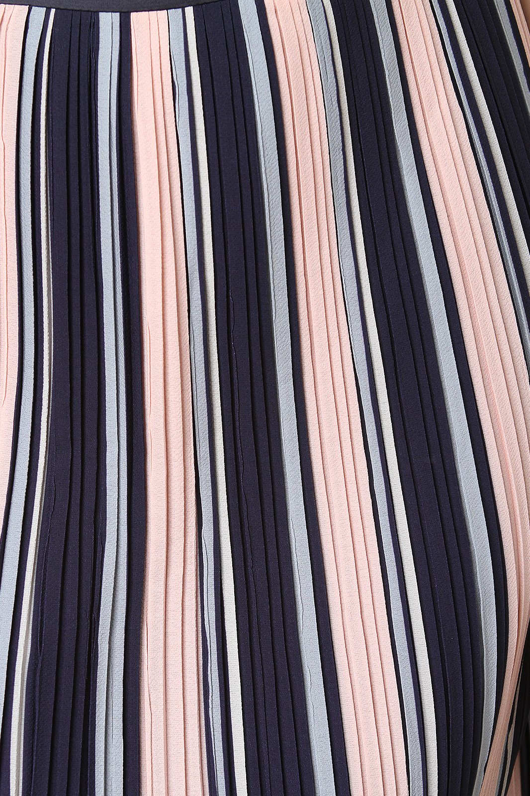 Multi-Colored Accordion Pleat High Waist Skirt - NoveltyOne