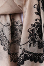 Floral Embroider Lightweight Scarf - NoveltyOne