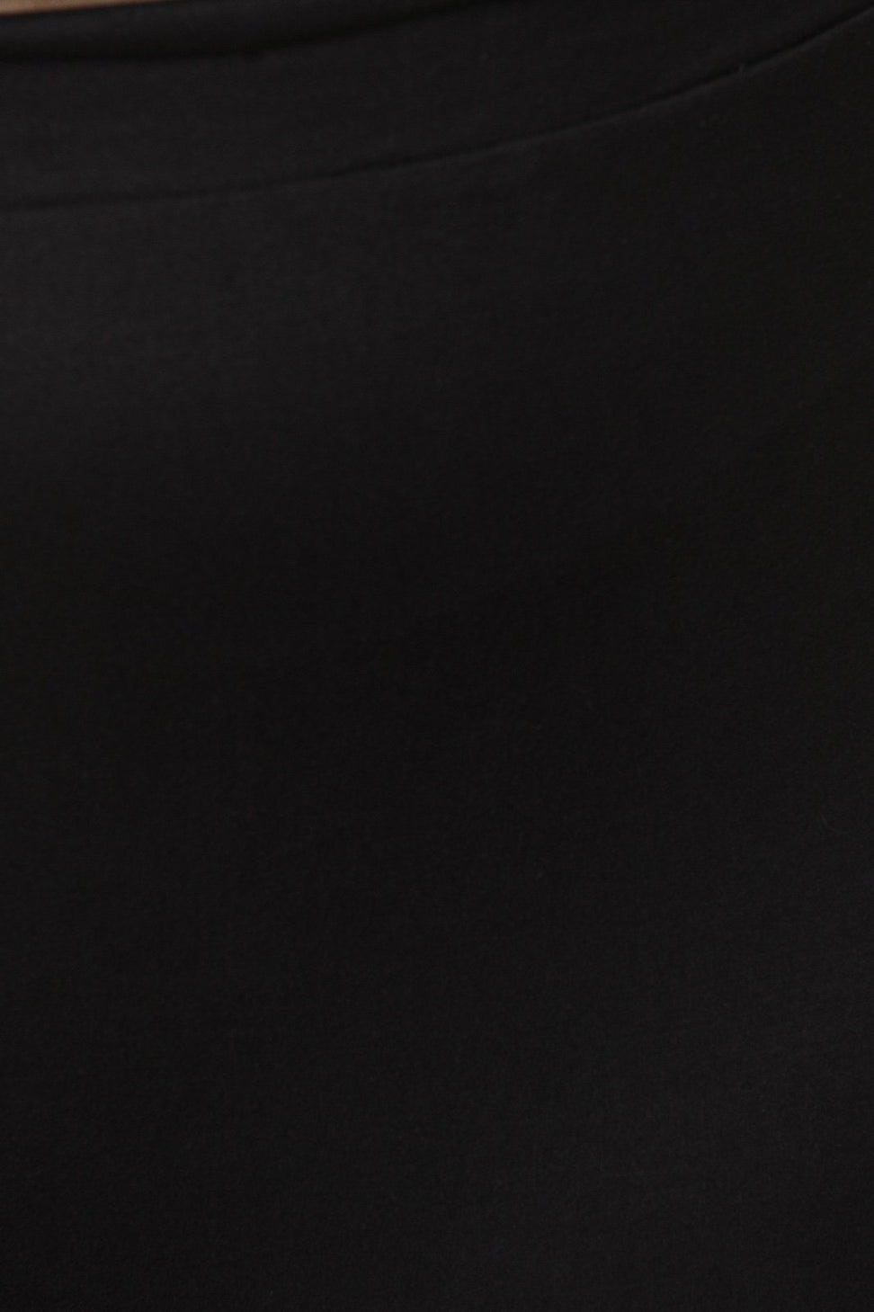 Simple High Waisted Smooth Knit Shorts