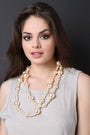 Long Pearl Beaded Accent Necklace - NoveltyOne