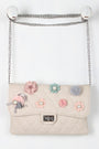Girly Embellishments Quilted Crossbody Bag - NoveltyOne