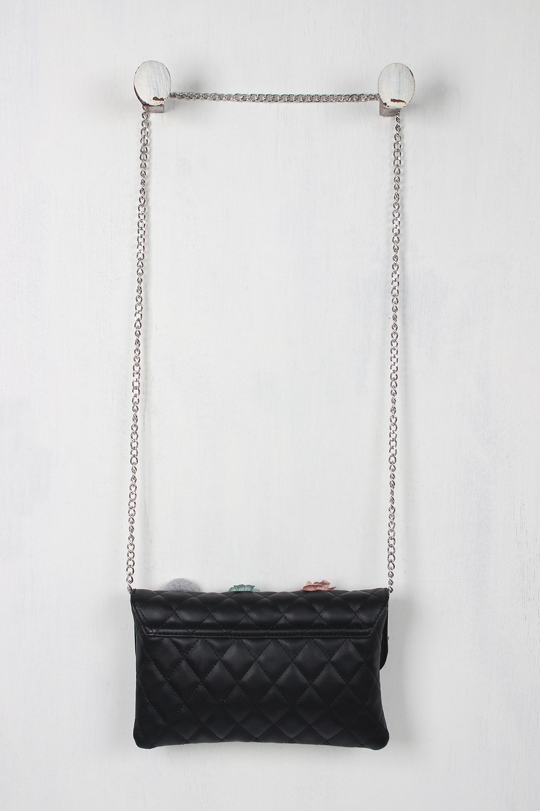 Girly Embellishments Quilted Crossbody Bag - NoveltyOne