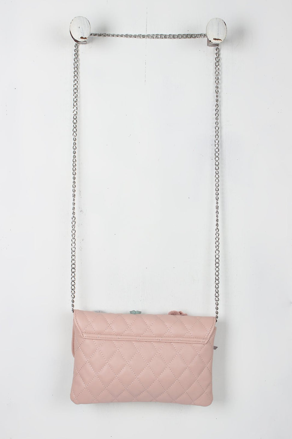 Girly Embellishments Quilted Crossbody Bag - NoveltyOne