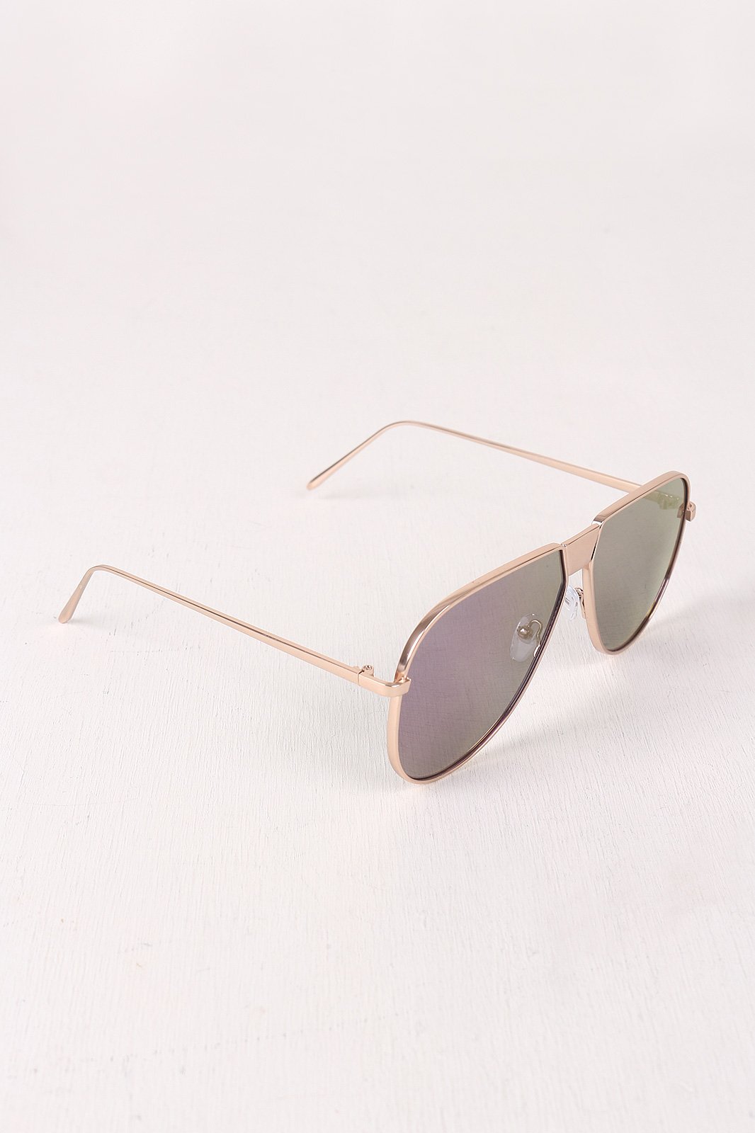 Fresh Mirrored Lens Aviator Sunglasses - NoveltyOne