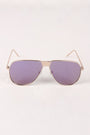 Fresh Mirrored Lens Aviator Sunglasses - NoveltyOne
