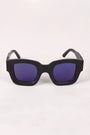 Mirrored Lens Wayfarer Sunglasses
