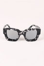 Mirrored Lens Wayfarer Sunglasses