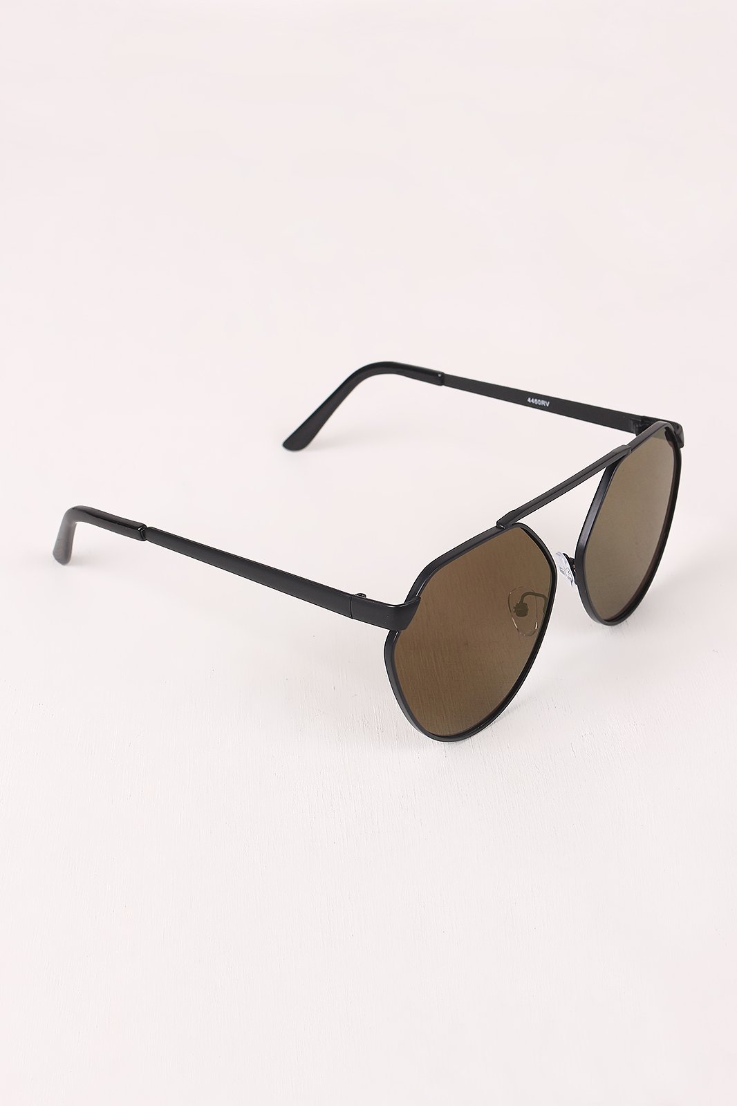 Geometric-Shape Mirrored Lens Sunglasses - NoveltyOne