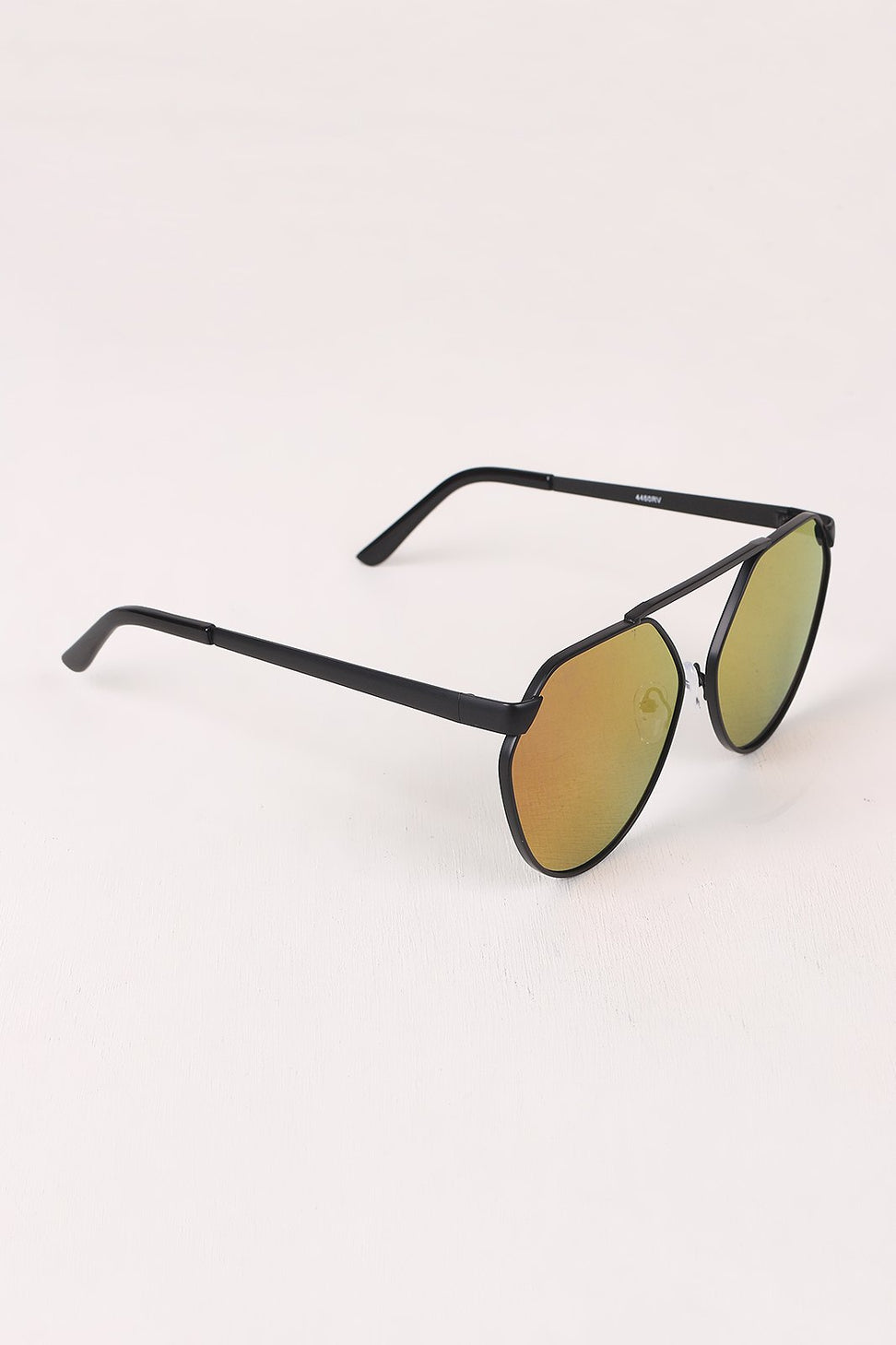 Geometric-Shape Mirrored Lens Sunglasses - NoveltyOne