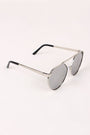 Geometric-Shape Mirrored Lens Sunglasses - NoveltyOne