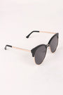 Tinted Round Clubmaster Sunglasses